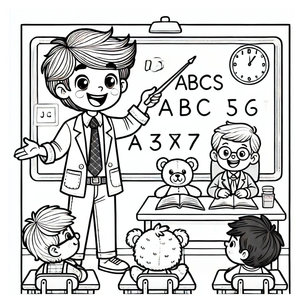 Future Careers: A Kid's Coloring Book