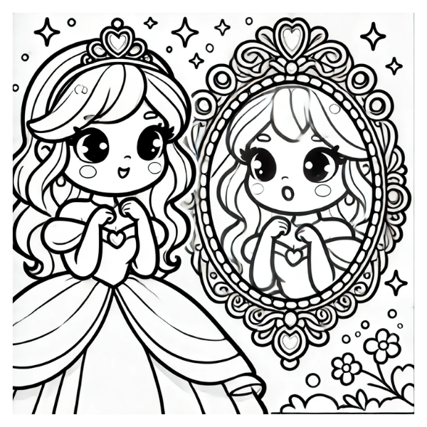 Royal Wonders: Princesses and Castles Coloring Book