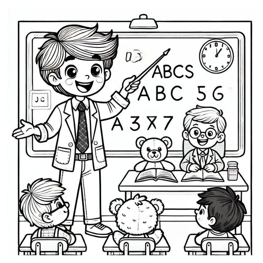 Future Careers: A Kid's Coloring Book