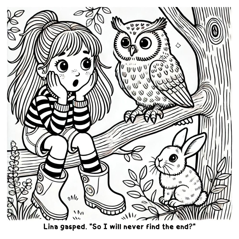 The Girl Who Chased Rainbows: A Fun and Interactive Coloring Book